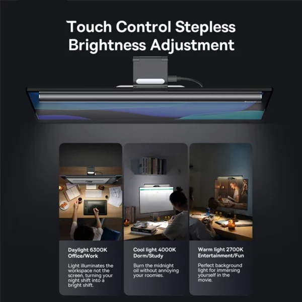 Lampe USB pour Écran - Design Moderne, Idéale pour Étudier – Image 4